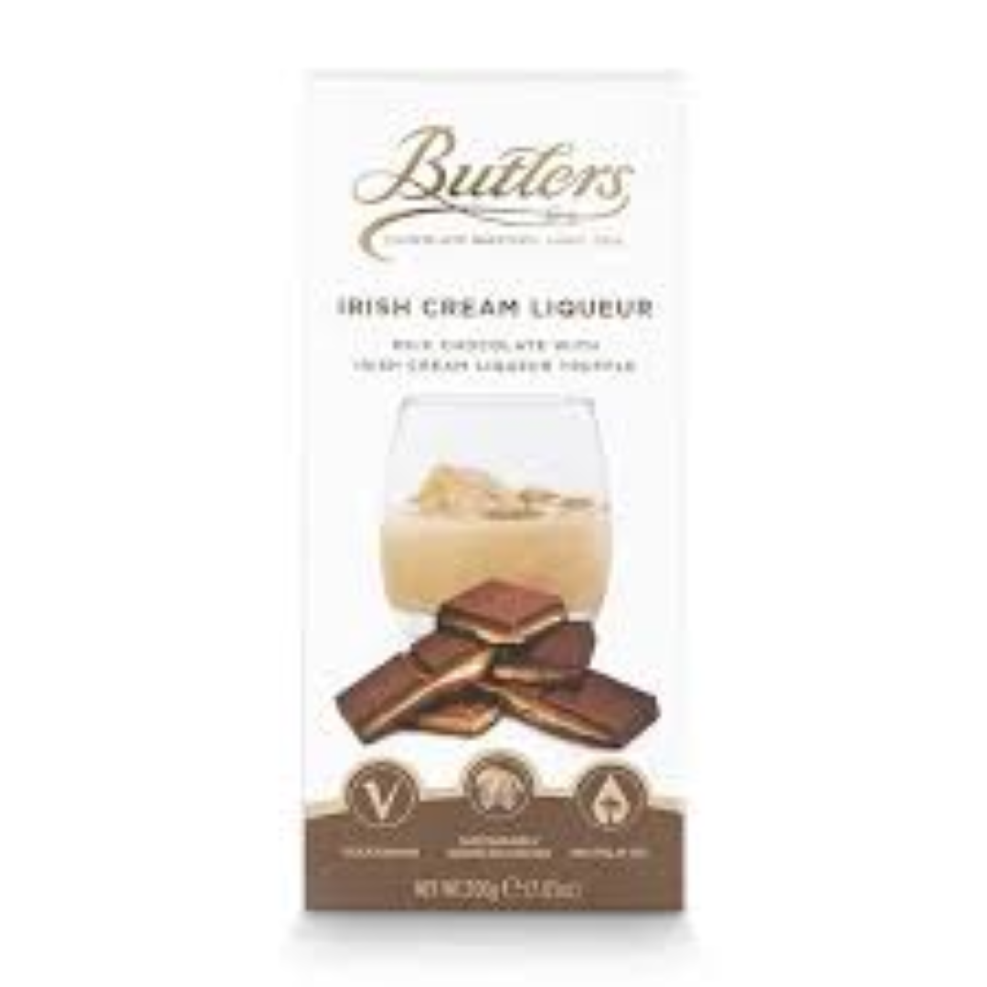 BUTLERS IRISH CREAM MILK CHOCOLATE 100G